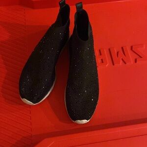 Sparkling sneaker booties